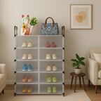 Promo 2x1: Organizador de Zapatos de 6 Niveles, Portátil y Funcional