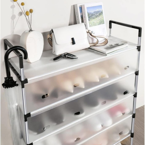 Promo 2x1: Organizador de Zapatos de 6 Niveles, Portátil y Funcional