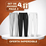 [Promo 3x2] Pantalón Jogger SoftFit™ en Algodón Premium y Ajuste Cómodo