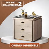 ¡Pagás 1 y Te Llevás 2! Organizador Multifuncional con Caja Fuerte y Sistema Touch Inteligente